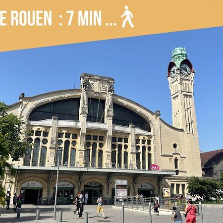 Rouen - Bienvenue Chez Fernandoアパートメント エクステリア 写真
